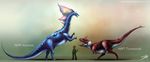  aurorus fighting pokemon pokemon_(game) realistic size_comparison tagme tyrantrum 