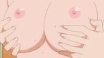  2girls animated animated_gif breast_grab breasts cleavage grabbing huge_breasts large_breasts multiple_girls musubi nipples nude sekirei sweat topless tsukiumi yuri 