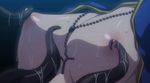  1girl animated animated_gif bouncing_breasts breasts cross fondling nipple_teasing nipples pandra pink_pineapple shiny_skin shirley_(shiro)_white small_breasts sweat tentacle 