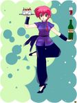  alcohol bad_id bad_pixiv_id balancing braid cake cup drinking_glass food full_body genderswap genderswap_(mtf) no_socks pastry ranma-chan ranma_1/2 red_hair saotome_ranma single_braid solo standing standing_on_one_leg suika_(swimy0pe0u_u0s) wine wine_glass 