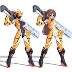  breasts chainsaw nipples phantasy_star phantasy_star_online pussy sega skin_tight 