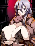  1girl breasts breasts_outside dragon_yukano huge_breasts ninja ninja_slayer tsukasawa_takamatsu 