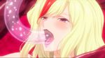  1girl animated animated_gif blonde_hair hasami_rein long_hair purple_eyes solo valkyrie_drive valkyrie_drive_-mermaid- 