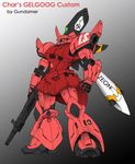  artist_name gelgoog gelgoog_s_char_custom gun gundam gundamer mecha mobile_suit_gundam weapon 