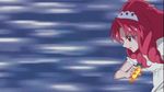  1girl animated animated_gif magical_girl princess_precure red_hair solo transformation 