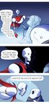  anadapta animated animated_gif cape cellphone comic english glowing glowing_eye highres multiple_boys nervous papyrus_(undertale) phone sans sweat sweating_profusely tongue_twister undertale 