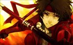  brown_eyes brown_hair kiri_(0925kiri) male_focus sanada_yukimura_(sengoku_basara) sengoku_basara solo 