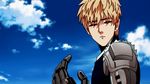  1boy animated animated_gif black_sclera genos male_focus one-punch_man 