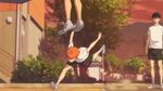  3boys animated animated_gif haikyuu!! hinata_shouyou jumping kageyama_tobio multiple_boys orange_hair ushijima_wakatoshi 