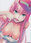  darling_in_the_franxx nipple_slip tagme yabuki_kentarou zero_two_(darling_in_the_franxx) 