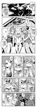  2girls age_difference breasts comic demon_girl demon_horns femdom french_kiss greyscale heart hetero highres horns kiss large_breasts matsuda_yuusuke mature monochrome multiple_girls pointy_ears ribbed_sweater sandwiched sleeveless sleeveless_turtleneck spoken_heart surprise_kiss surprised sweater translation_request tsunoko-mama turtleneck younger yuusha_masatoshi yuusha_to_maou 