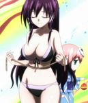  1girl bikini breasts cleavage ikaros large_breasts long_hair satsukitane_mikako sora_no_otoshimono swimsuit tagme 
