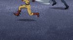  2boys animated animated_gif genos multiple_boys one-punch_man running saitama_(one-punch_man) 