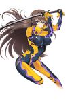  bodysuit breasts fortified_suit large_breasts long_hair muvluv muvluv_alternative muvluv_total_eclipse pilot_suit tagme takamura_yui 