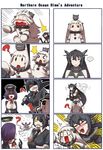  &gt;_&lt; ... /\/\/\ 4koma 5girls :&lt; ? ^_^ afterimage black_hair blush closed_eyes comic crying crying_with_eyes_open dress enemy_aircraft_(kantai_collection) gooster headgear highres holding hug ice_cream_cone kantai_collection long_hair multiple_4koma multiple_girls nagato_(kantai_collection) northern_ocean_hime o_o purple_hair red_eyes shaded_face sharp_teeth shinkaisei-kan short_hair silent_comic spoken_ellipsis tatsuta_(kantai_collection) tears teeth tenryuu_(kantai_collection) wavy_eyes wavy_mouth white_dress white_hair white_skin yellow_eyes |_| 