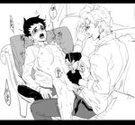  2boys age_difference anal dai_gyakuten_saiban garamgum gyakuten_saiban male_focus multiple_boys naruhodo_ryuunosuke nipples penis sherlock_holmes_(gyakuten_saiban) size_difference tagme undressing urethral_insertion yaoi 