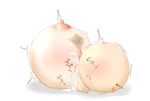  bar_censor blush breasts censored cum cum_in_pussy nipples original penis pointless_censoring pubic_hair pussy pussy_juice sex shadow shaking simple_background sphere vaginal what white_background zakkinman 