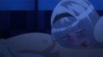  1boy 1girl animated animated_gif anna_nishikinomiya blue_eyes breasts large_breasts licking okuma_tanukichi rape saliva shimoneta_to_iu_gainen_ga_sonzai_shinai_taikutsu_na_sekai short_hair 