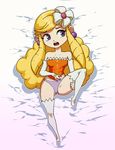  curly_hair daga dakimakura long_hair panties princess_styla spread_legs the_legend_of_zelda the_legend_of_zelda:_tri_force_heroes thighhighs underwear 