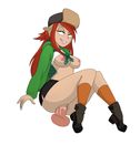  1girl boots breasts clothed_sex frankie_foster gravity_falls hat lips lm_(legoman) looking_at_viewer red_hair the_fairly_oddparents uncensored vaginal vicky vicky_(fop) wendy_corduroy 