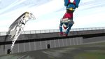  animated animated_gif concrete_revolutio fighting punching raito_shiba spinning violence 