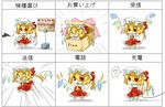  :&lt; :3 ? bad_id bad_pixiv_id box chart chibi eiri_(eirri) engrish expressions flandre_scarlet hat highres in_box in_container o_o ranguage sign touhou translated uu~ wings 