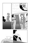  1girl atelier_(series) atelier_meruru atelier_rorona comic cup greyscale harukawa_(itsuka-itsukaichi) hat long_hair monochrome rororina_fryxell short_hair sterkenburg_cranach teacup 