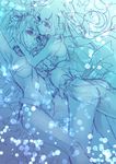  2girls aoi_kimi bikini honda_futayo kyoukaisenjou_no_horizon mei_(abliss) multiple_girls sketch swimsuit yuri 