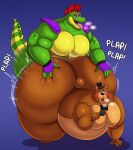 alligator alligatorid anthro bear big_butt butt crocodilian duo five_nights_at_freddy&#039;s five_nights_at_freddy&#039;s:_security_breach freddy_(fnaf) male male/male mammal megacoolbear_(artist) montgomery_gator_(fnaf) reptile scalie scottgames steel_wool_studios thick_thighs wide_hips