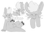 ambiguous_gender anthro claws feet foot_fetish foot_focus foot_in_mouth foot_lick foot_play foot_suck fur hair hi_res hindpaw knotsosfw licking looking_at_viewer mammal pawpads paws simple_background sizzle_(knotsosfw) solo sucking tail toe_claws toe_in_mouth toe_play toe_suck toes tongue tongue_out wastes_lesser_rex