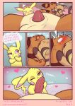 &lt;3 absurd_res ampharos blush comic daughter_(lore) evolutionary_family eyewear female french_kissing generation_1_pokemon generation_2_pokemon genitals glasses group group_sex hi_res kissing larger_male lying male male/female milachu92 mother_(lore) mother_and_child_(lore) mother_and_daughter_(lore) nintendo on_back oral parent_(lore) parent_and_child_(lore) parent_and_daughter_(lore) penis pikachu pokemon pokemon_(species) raichu semi_incest sex size_difference smaller_female threesome trio
