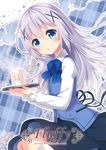  gochuumon_wa_usagi_desu_ka? kafuu_chino riichu stitchme waitress 