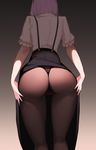  ass cameltoe dagashi_kashi lingerie nero_(nilu) pantsu pantyhose shidare_hotaru skirt_lift thong 