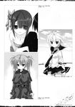  cleavage dress headphones hidan_no_aria kobuichi monochrome seifuku tagme 