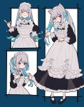  absurdres animal_ears cat_ears full_burrrrrrst highres lize_helesta maid nyan victorian_maid 