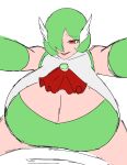 2024 ambiguous_gender ambiguous_pov armwear big_breasts bottom_pov breasts cleavage_cutout clothing cutout digital_drawing_(artwork) digital_media_(artwork) duo elbow_gloves eyelashes female female/ambiguous female_on_top first_person_view gardevoir generation_3_pokemon gloves green_hair hair hair_over_eye handwear head_wings hi_res hug huge_breasts hugging_viewer humanoid humanoidized light_body light_skin lips looking_at_viewer momijizx narrowed_eyes nintendo not_furry on_top one_eye_obstructed pokemon pokemon_(species) reaching_towards_viewer red_eyes short_hair simple_background smile smiling_at_viewer solo_focus straddling thick_thighs tight_clothing translucent translucent_hair white_background wings