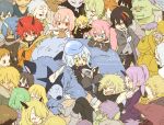  1other 6+boys 6+girls androgynous benimaru_(tensei_shitara_slime_datta_ken) black_horns blonde_hair blue_hair book brown_hair closed_eyes diablo_(tensei_shitara_slime_datta_ken) everyone goblin gobuta_(tensei_shitara_slime_datta_ken) green_hair hair_between_eyes hakurou_(tensei_shitara_slime_datta_ken) happy highres horns long_hair milim_nava multiple_boys multiple_girls oni open_mouth orange_hair pink_hair purple_hair ramirisu ranga_(tensei_shitara_slime_datta_ken) reading red_eyes rigurudo_(tensei_shitara_slime_datta_ken) rimuru_tempest rimuru_tempest_(slime) shion_(tensei_shitara_slime_datta_ken) short_hair shuna_(tensei_shitara_slime_datta_ken) single_horn smile tensei_shitara_slime_datta_ken veldora_(tensei_shitara_slime_datta_ken) wolf yellow_eyes yukke 