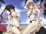  ass ayase_hazuki bikini breasts cunnilingus nipples ore_no_kanojo_to_onechan_no_yuwaku_mizugi_shobu overfiltered sex swimsuits 
