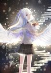  angel_beats! seifuku sishenfan tenshi wings 