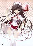  inugami_kira nurse pantsu stockings thighhighs 