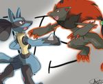  lucario pokemon tagme zoroark 