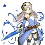  ccaw dress sword tagme thighhighs 