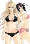  ass bikini cleavage gokurakuin_sakurako musubi overfiltered sekirei swimsuits tsukiumi 