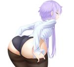  abmayo ass pantsu pantyhose undressing vocaloid yuzuki_yukari 