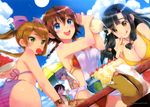  amy_(gargantia) ass bikini cleavage kasukabe_akira ledo melty_(gargantia) saaya_(gargantia) suisei_no_gargantia swimsuits 