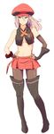  arisa_iriinchina_amieera cleavage erect_nipples god_eater god_eater_2 heels no_bra pantyhose thighhighs underboob 