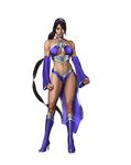  bikini_armor cleavage heels kitana mortal_kombat tagme 