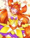  amanogawa_kirara dress go!_princess_pretty_cure pretty_cure thighhighs yupiteru 