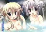  iris_freyja juuoumujin_no_fafnir korie_riko lisa_highwalker naked onsen wet 