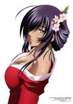  cleavage gotou_junji ikkitousen kanu_unchou kimono 